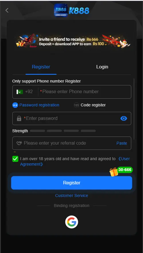 K888 Register